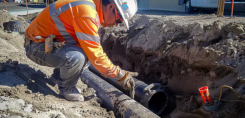 Professional Underground Pipe Repair Services in Rocky Mount, NC.