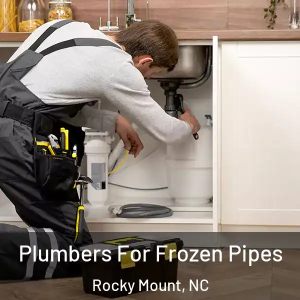  Plumbers For Frozen Pipes Rocky Mount, NC